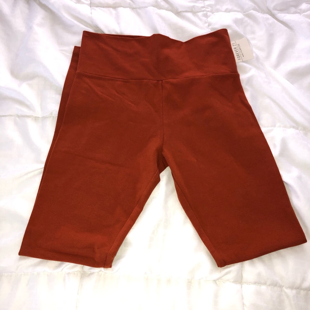 Forever 21 Burnt Orange Leggings